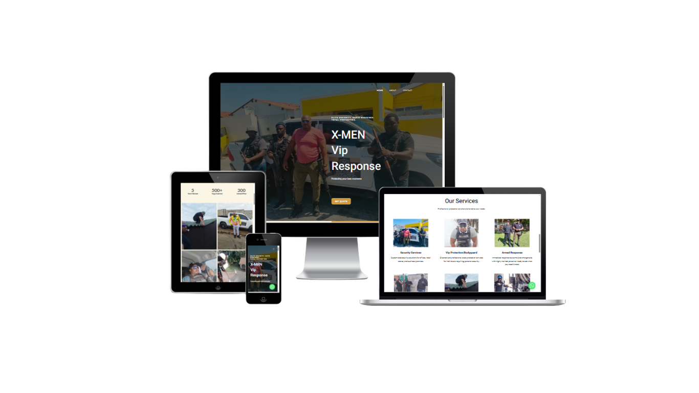 Gqeberha Security and Cleaning company Website